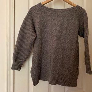 Taupe Madewell Sweater-100% Merino Wool